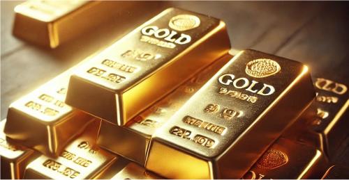 Gold bars representing what used to be Canada’s gold reserves