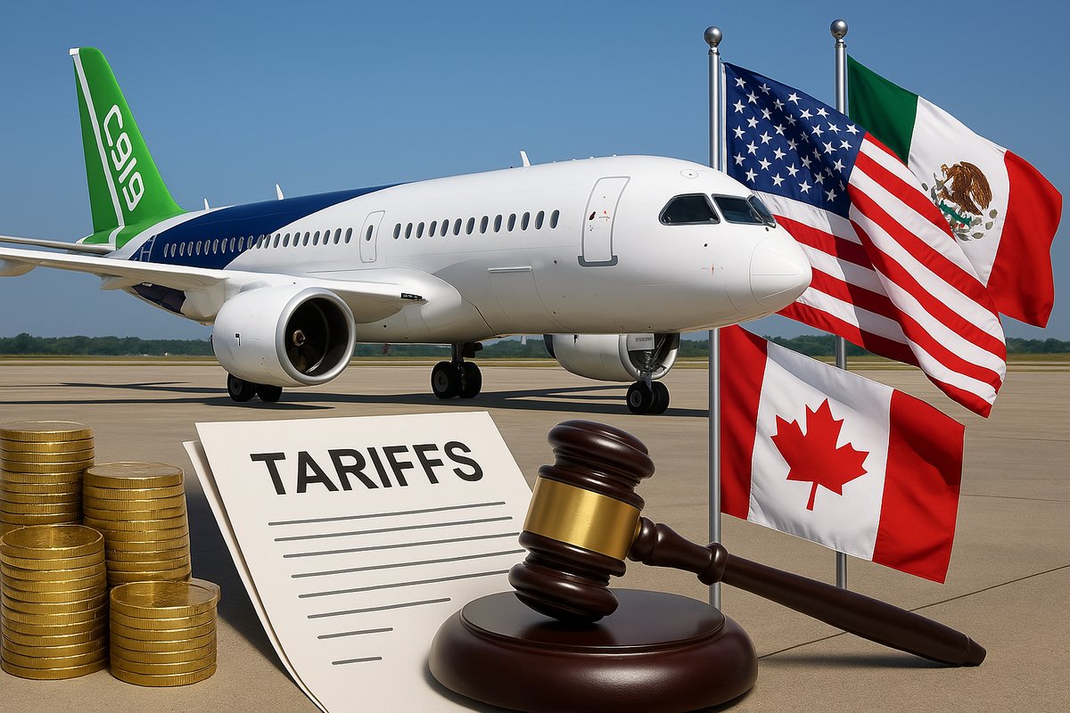 North American aerospace tariffs impacting U.S., Canada, China trade
