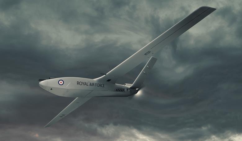 Tekever AR3 UAV and StormShroud jammer to expand RAF support under Overmatch program