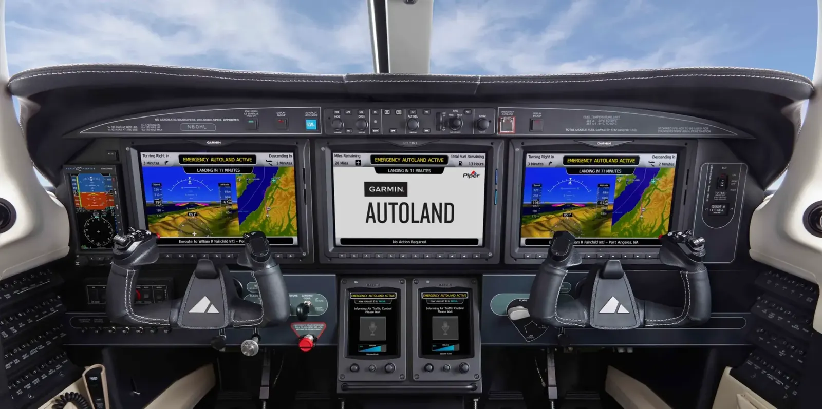Garmin Autoland system