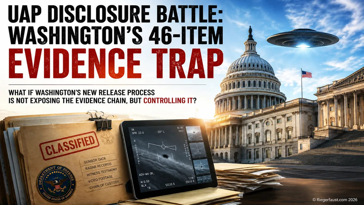 UAP disclosure battle