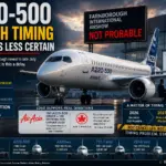 A220-500 launch