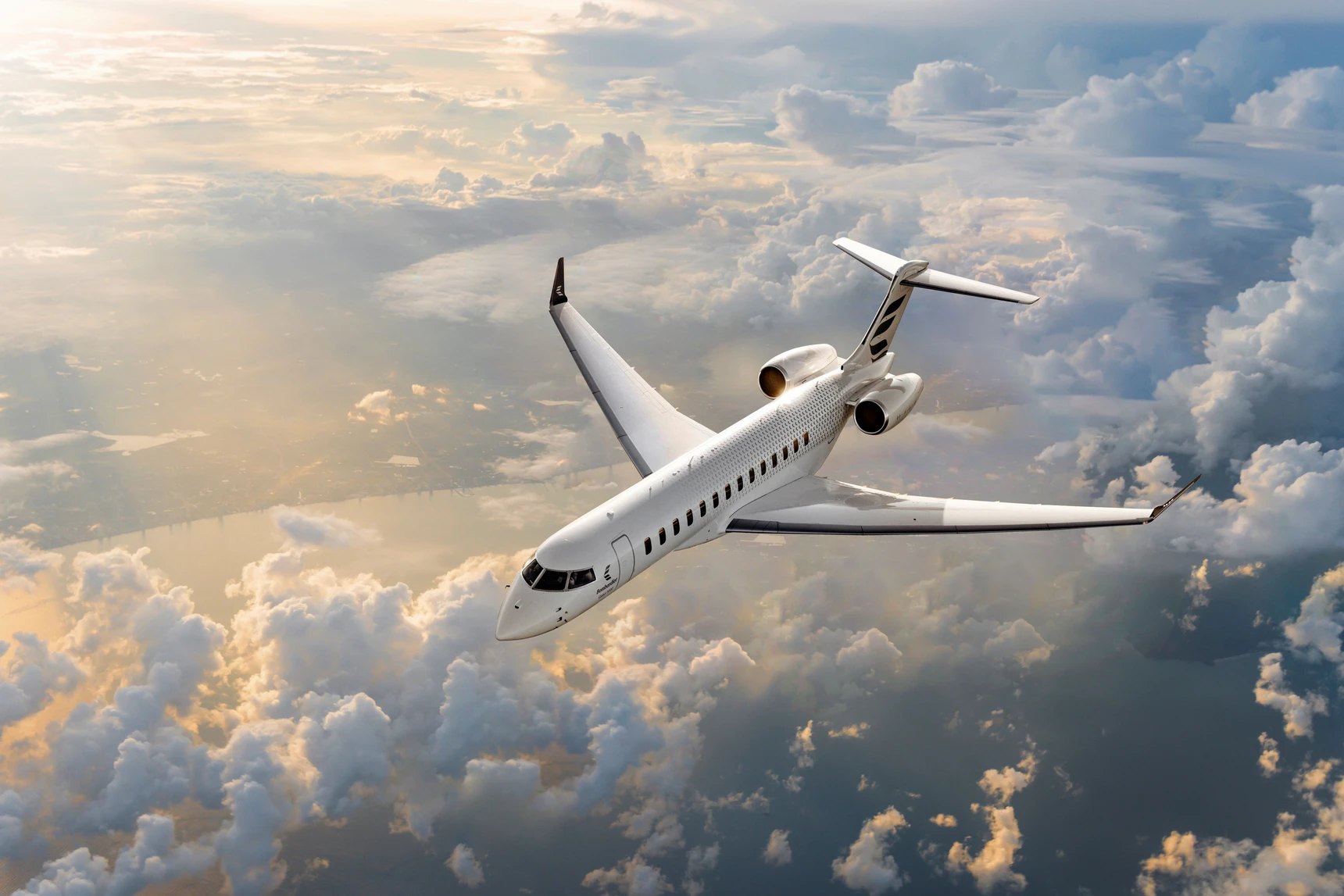 Global 8000 speed record