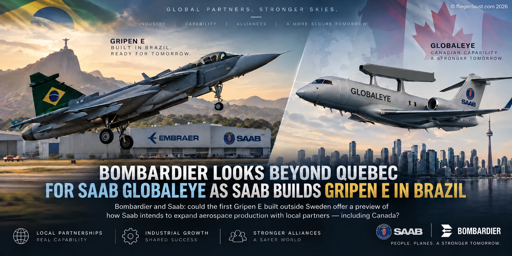 Bombardier and Saab